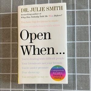 Open When... Book by Dr. Julie Smith